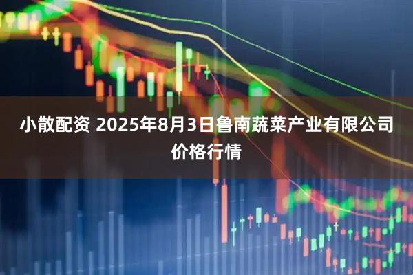 小散配资 2025年8月3日鲁南蔬菜产业有限公司价格行情